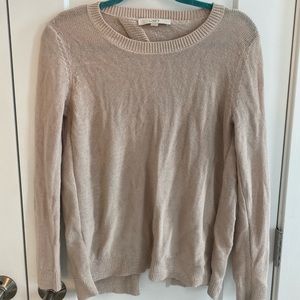 Open back Ann Taylor LOFT sweater